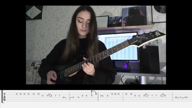 joji - wanted u (guitar cover with tabs) смотреть онлайн