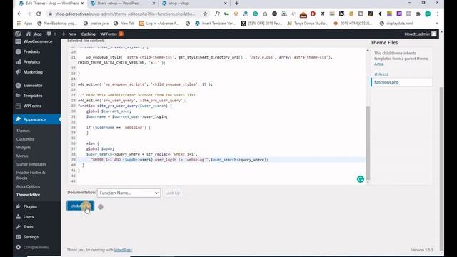 How to hide admin role in WordPress | In Hindi ? смотреть онлайн