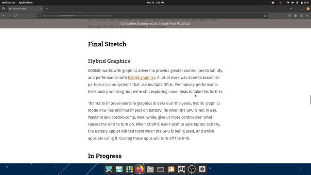 Pop!_OS COSMIC Desktop: Here's What's New In The Best Linux Distro смотреть онлайн