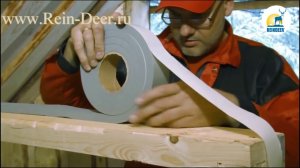 Установка окон в деревянном доме при помощи ленты ПСУЛ