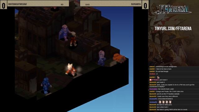 FFT Arena AI Tournament Season 6 Round 1 Match #11 - WhiteKnightWiegraf vs RayKamiya смотреть онлайн