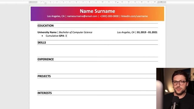 How To Make a Resume For Entry-Level Data Analysts | Resume Example смотреть онлайн
