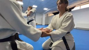 Аттестация на чёрный пояс 1 дан ученики клуба Seidokan Dojo