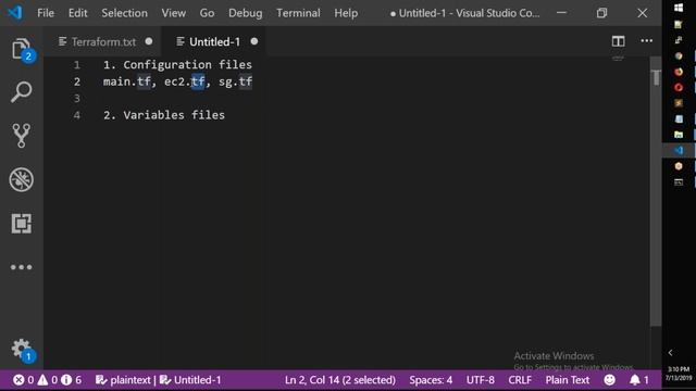 12. Terraform Download, Understand Terraform Code & Files and Version Control in Telugu смотреть онлайн