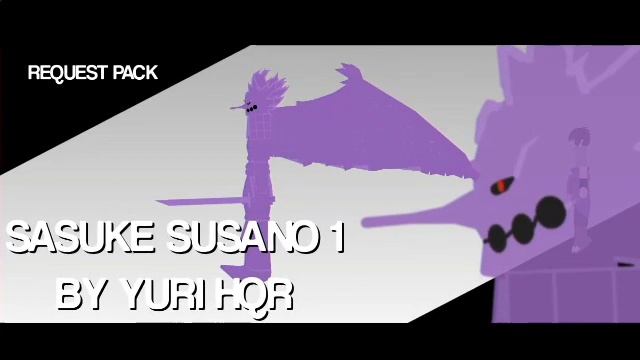 Naruto Pack 8 (Stick Nodes) Sasuke Uchiha 360°Susanoo Pack Special ??? смотреть онлайн