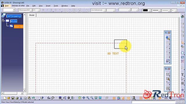 CATIA V5 Modelling : 3D Text смотреть онлайн