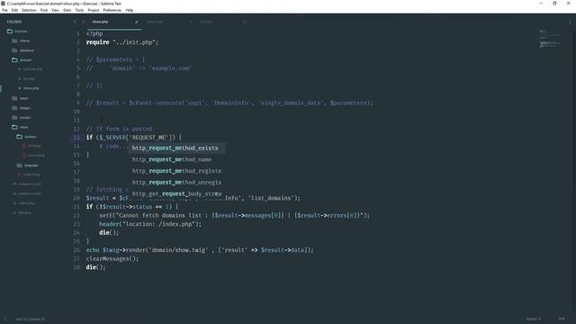 Control cPanel with PHP : Domain Data - Part 6 смотреть онлайн