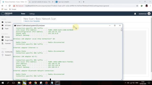 Tutorial Nessus Test Vulnerability di Windows 10 смотреть онлайн
