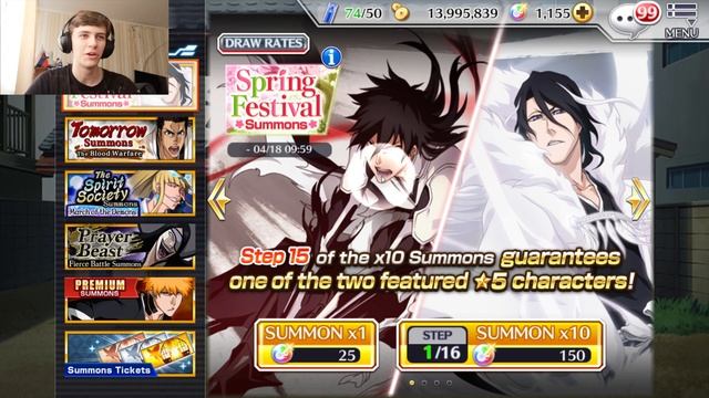 ОТКРЫТИЕ ВИТРИНЫ С ННОЙТОРОЙ (Fierce Battle Summons: Prayer Beast) | Bleach Brave Souls #799 смотреть онлайн