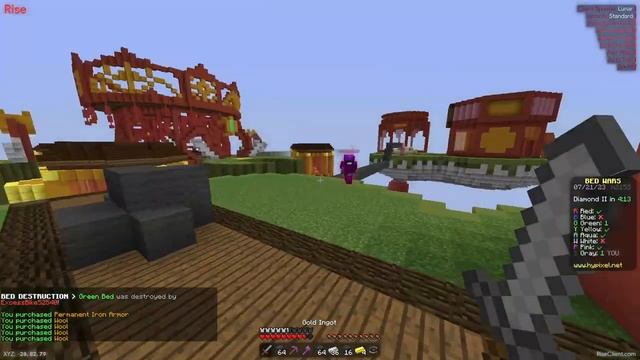 The BEST Minecraft Hacked Client of 2023 (Rise 6) смотреть онлайн