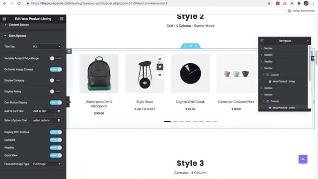 Quick View, Wishlist & Compare in WooCommerce Products Listing in Elementor Page Builder смотреть онлайн