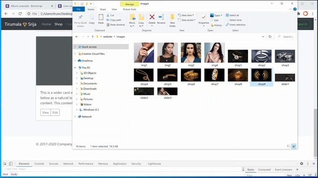 How to create Gallery page to the website using bootstrap - (part13) 2020 смотреть онлайн
