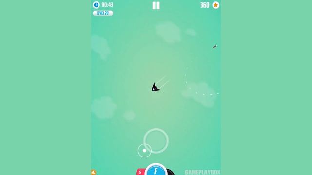 Man Vs. Missiles - UNLOCKED PLANES - iOS/Android Gameplay Video смотреть онлайн