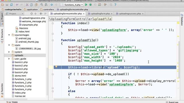 Uploading File using CodeIgniter смотреть онлайн