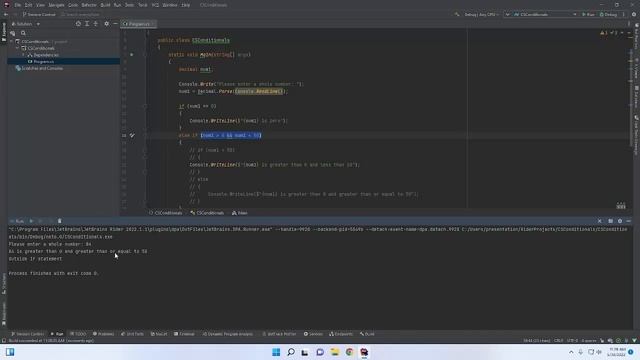 Boolean Conditionals смотреть онлайн