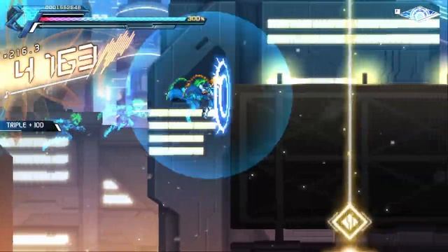 Azure Striker Gunvolt 3: Downtown Christmas SS Rank [No Damage, Merciless] смотреть онлайн