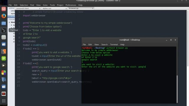 How to Automate Opening of Url and Google Searching Using Python3 смотреть онлайн