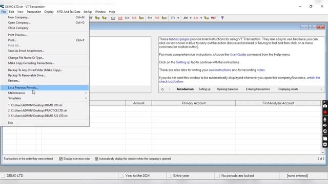 yearend setup in vt software | vt software tutorial | vt software uk | learn vt software #vtsoftwar смотреть онлайн