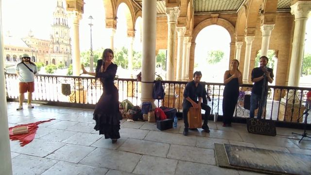 La Flamenco Dance Open Show | Mayo 2023 Ep.38 | Plaza España Sevilla #sevillanas #flamenco #sevill смотреть онлайн