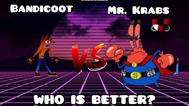 Dance BATTLE | BANDICOOT VS MR.KRABS смотреть онлайн