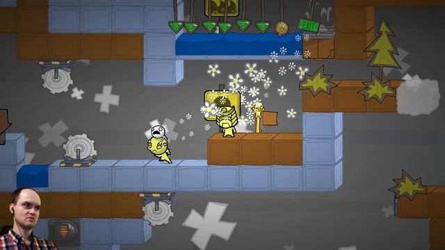 Я КАК БРИТНИ СПИРС ► BattleBlock Theater |5| кооп прохождение смотреть онлайн