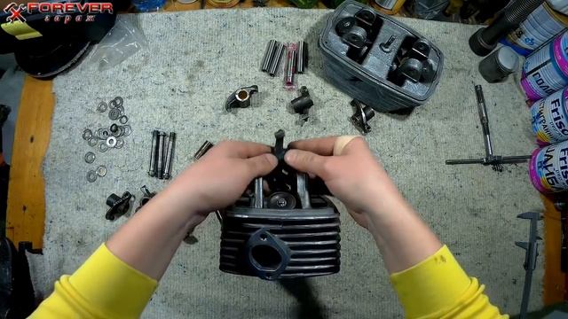 Проект Днепр 666: #29 Ремонт головок Днепра: восстановление коромысел