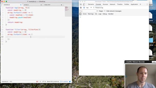 JavaScript Fundamentals: forEach, Map and Filter Part III смотреть онлайн