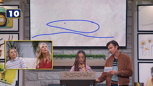 No Walk In The Park | Pictionary Game Show - Full Episode: Amanda Kloots vs Jaleel White (S1 Ep 106 смотреть онлайн