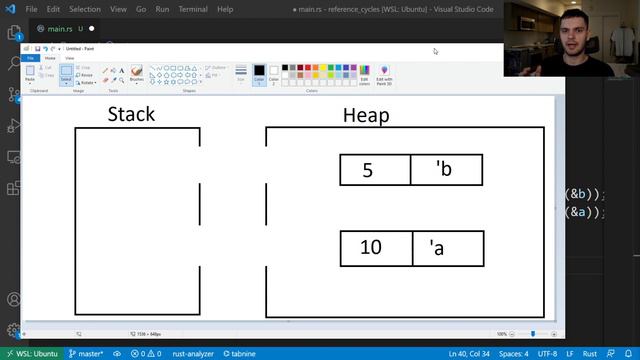 27. Smart Pointers in Rust - Reference Cycles смотреть онлайн