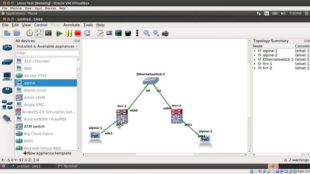 GNS3: FRRouting Using Docker Platform - VXLANs смотреть онлайн