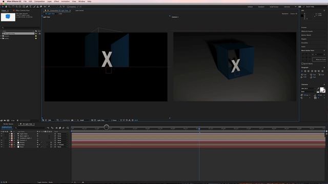How To Position And Control 3d Lights In After Effects смотреть онлайн
