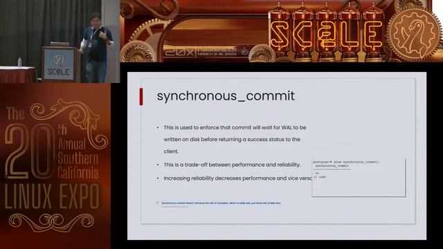 Tune PostgreSQL for Read/Write Scalability. смотреть онлайн
