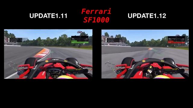 How will Ferrari's SF1000 performance change with F1 2020 update 1.12? смотреть онлайн