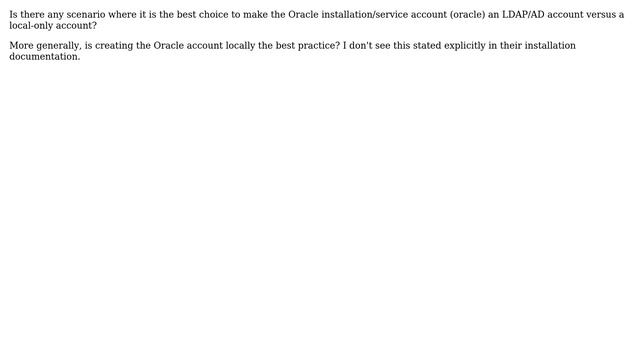 Databases: Oracle Installation Account смотреть онлайн