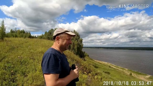 р.Волга около п. Михальчиково, июль 2019г. смотреть онлайн