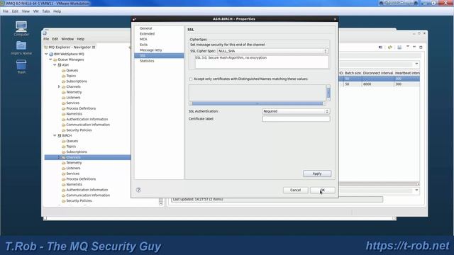 06 - Configure MQ for TLS: MQ Cert Management смотреть онлайн