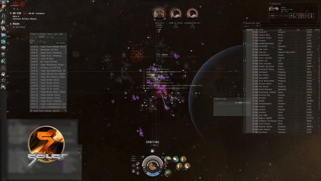 [Eve Online PvP] Solar Fleet. Eagle H6-CX8 2013.09.19 смотреть онлайн