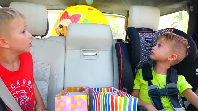 Vlad And Nikita Whole Car Surprise Balls