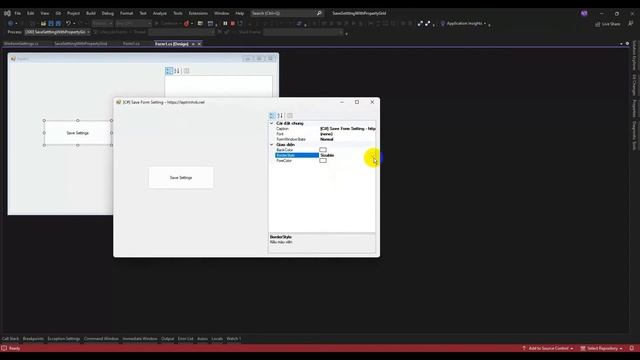 [C#] Using Property Grid Save and Load Setting Winform - Laptrinhvb.net смотреть онлайн
