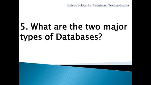 Introduction to Database Technologies | G C Reddy | смотреть онлайн