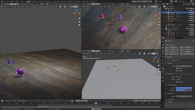 Blender Physics Tutorial - Rigid Body Simulations - Chapter 1 смотреть онлайн