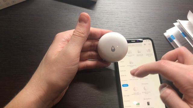 Xiaomi Aqara Water Sensor - Умный датчик протечки воды для дома от Xiaomi (zigbee) смотреть онлайн