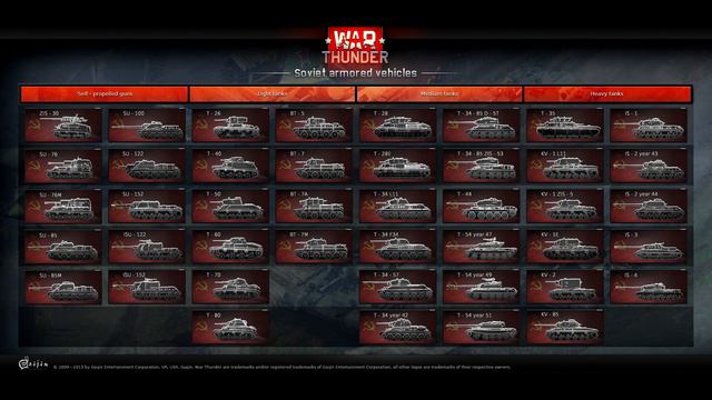 War Thunder Tanks - German & Russian Tech Trees смотреть онлайн