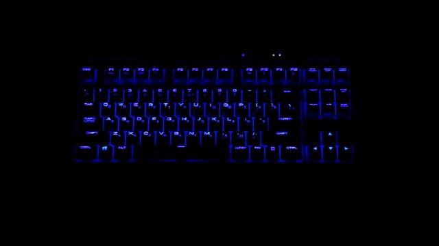 Пример работы подсветки клавиатуры Corsair K63 Wireless смотреть онлайн