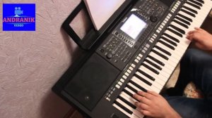 Ольга Вардашева и Людмила Невзгляд - "Белый танец" (1974) на Yamaha PSR S750