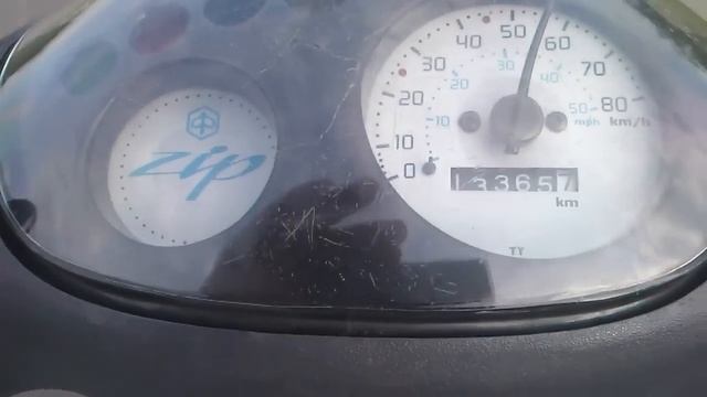 Piaggio Zip 50cc 4T 0-60 km/h смотреть онлайн