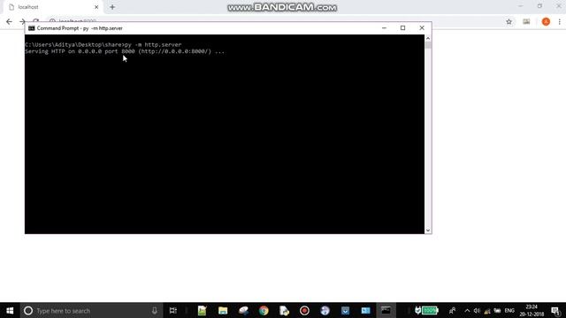 Share Files from Laptop to Phone using Python HTTP Server смотреть онлайн