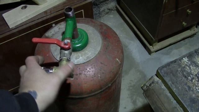 Как увеличить объем ресивера компрессора, ресивер из газового баллона.Gas Cylinder Receiver смотреть онлайн