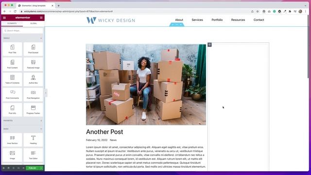Create a Single Post Template with Elementor Pro (Beginners Tutorial) смотреть онлайн