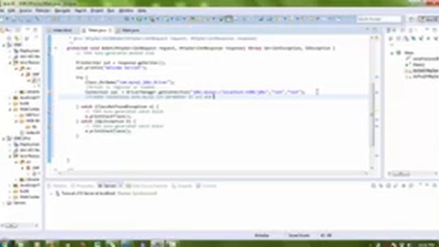 JDBC Tutorial || java database connectivity in java using mysql, JSP and Servlet (select data) смотреть онлайн